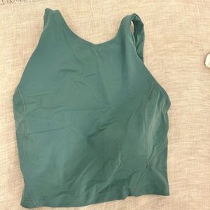 high neck lululemon align tank top size 2 great condition